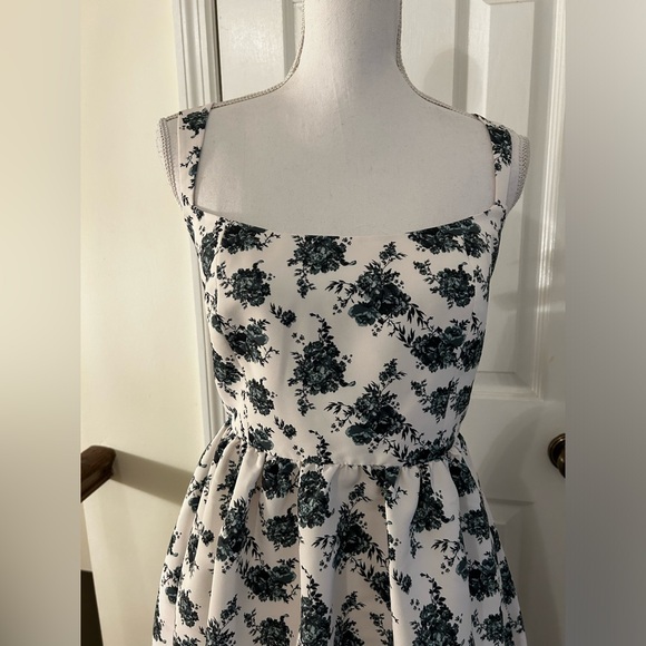 Sachin Babi Blaine Taffeta Square Neck Dress NWT! - Picture 6 of 15